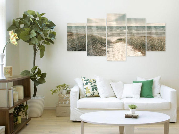 Quadro su vetro acrilico - Quiet Beach