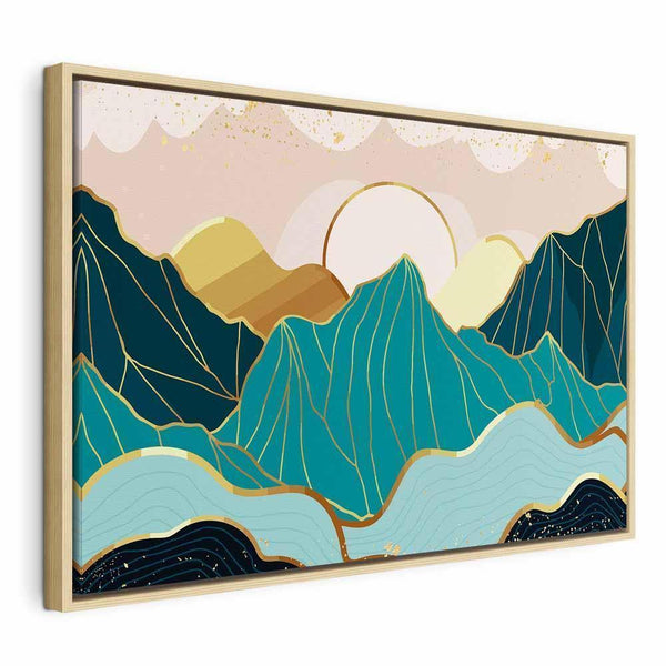 Quadro - Green Pastures (1 Part) Wide
