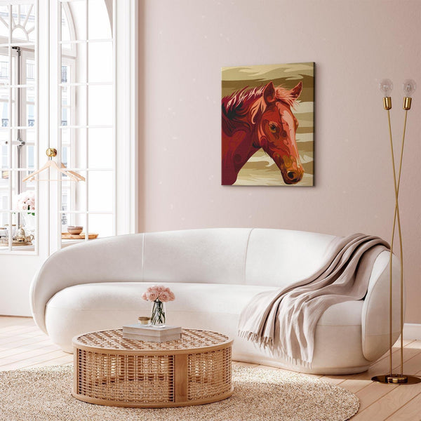 Quadro fai da te - Brown Horse