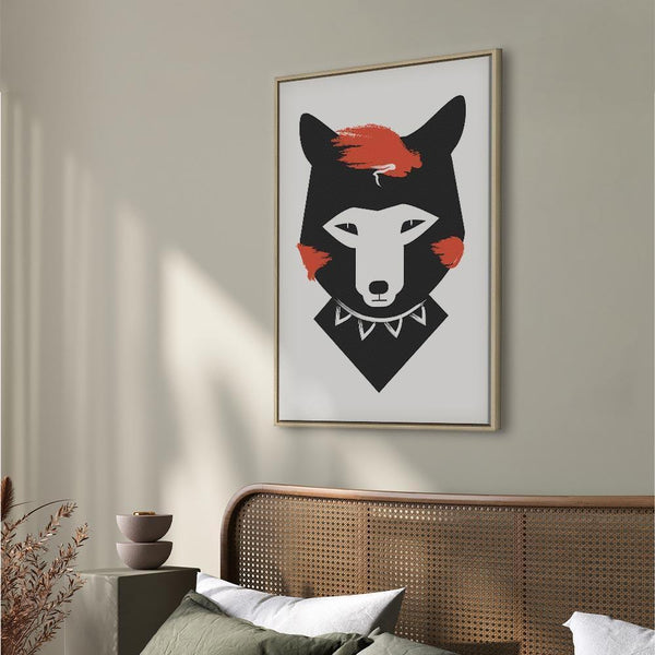 Quadro - Polite Fox (1 Part) Vertical