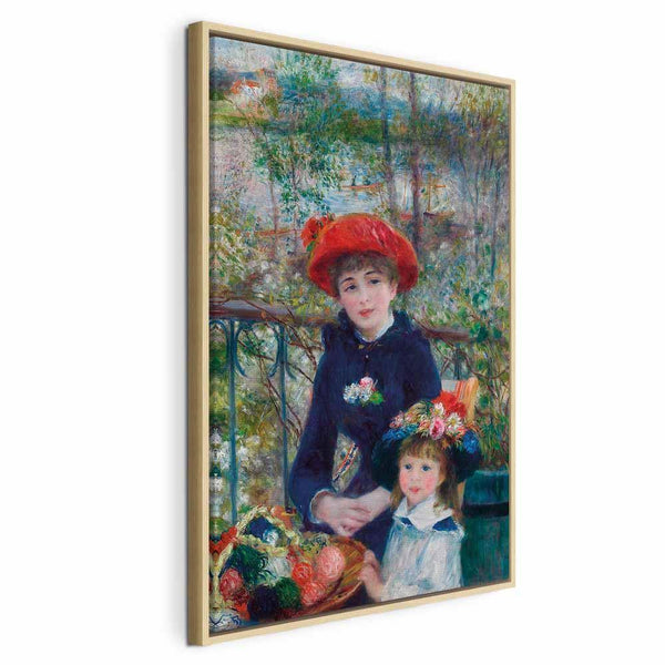 Quadro - Pierre-Auguste Renoir – Two Sisters (On the Terrace)