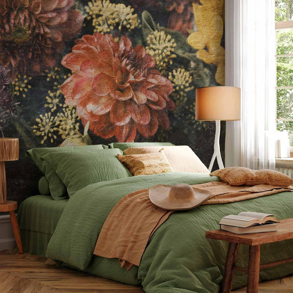 Carta da parati - Retro Flowers - First Variant