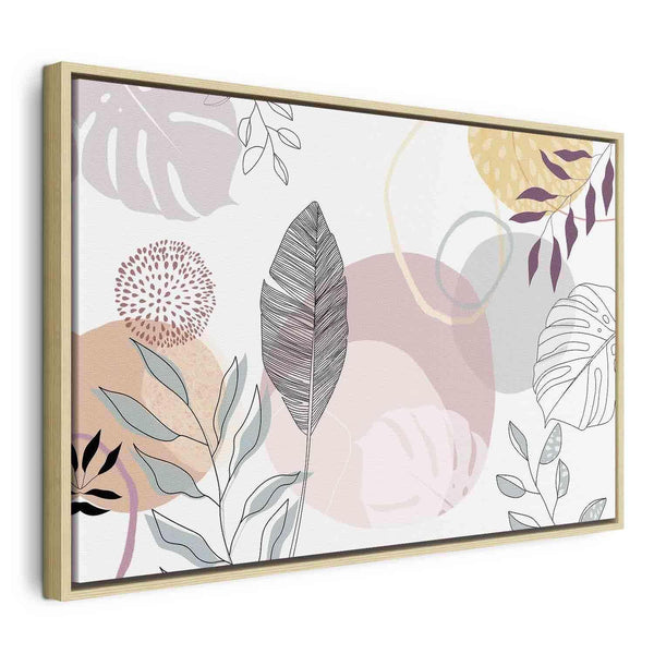 Quadro - Pastel line art