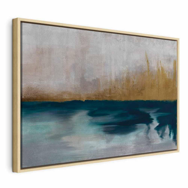 Quadro - Golden Grasses (1 Part) Wide