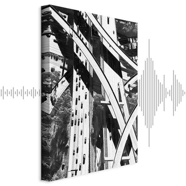 Quadro - City Geometry (1 Part) Vertical