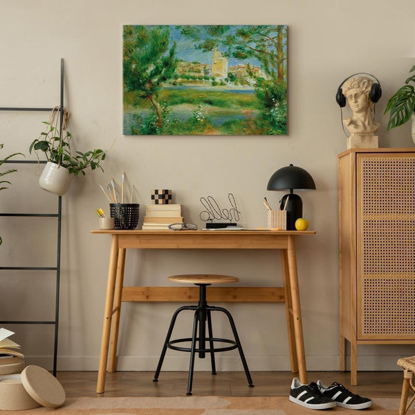 Quadro - Pierre-Auguste Renoir – Villeneuveles-Avignon