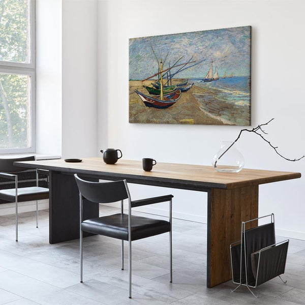 Quadro - Vincent van Gogh – Fishing Boats on the Beach