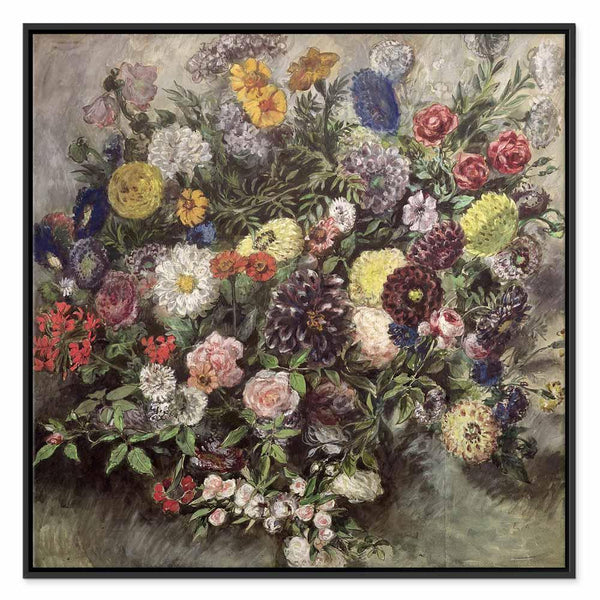 Quadro - Eugène Delacroix – Bouquet of Flowers