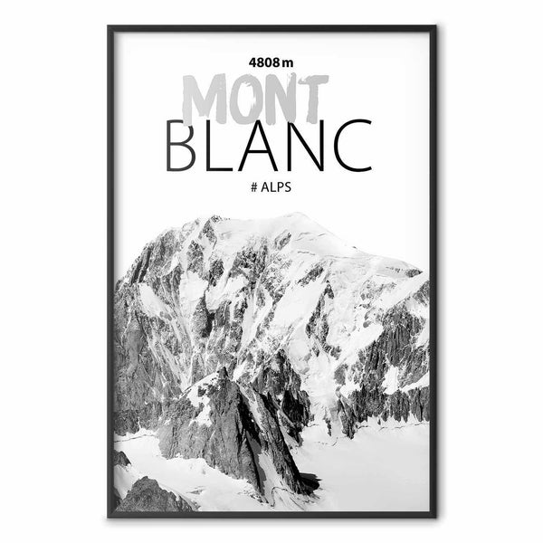 Poster - Mont Blanc