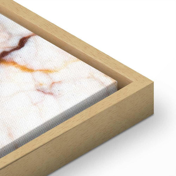 Quadro - Elegance of a Flower (1-part) - Delicate Lily on Marble in Sepia