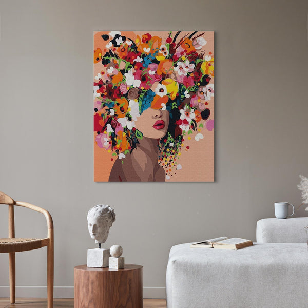 Quadro fai da te - Flower fairy