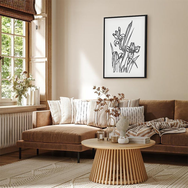 Quadro - Love Irises (1 Part) Vertical