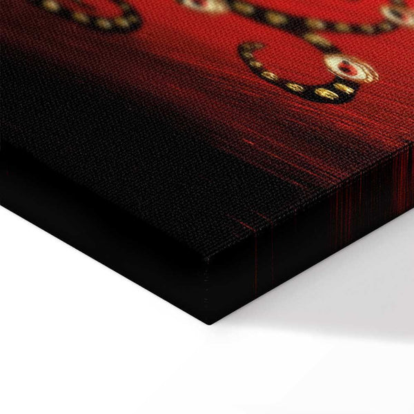 Quadro - Fiery Tree (1 Part) Narrow