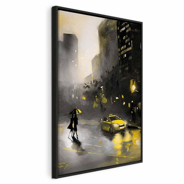 Quadro - City Glow (1 Part) Vertical