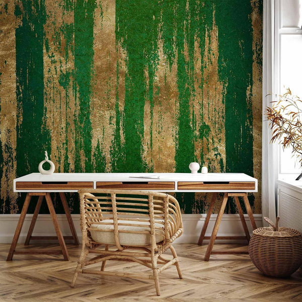 Carta da parati - Golden-Green Expression