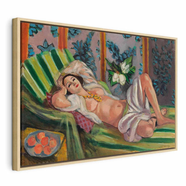 Quadro - Henri Matisse – Reclining Odalisque with Magnolias