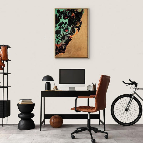 Quadro - Composition of Micro Shapes (1-part) - Abstract Forms of Colors