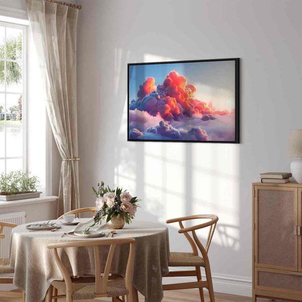 Quadro - Twilight Spectacle: Clouds in Shades of Pink and Violet