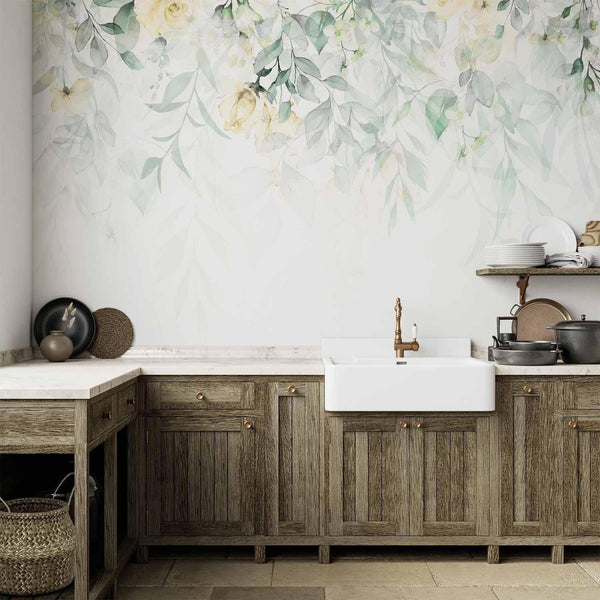 Carta da parati - Waterfall of Roses - Second Variant