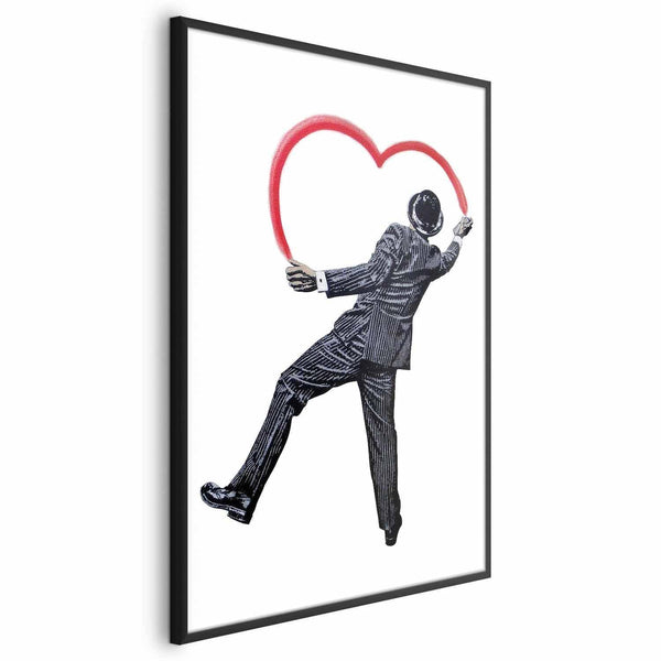 Poster - Elegant Graffiti Artist