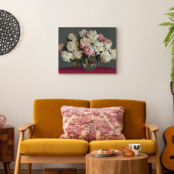 Quadro fai da te - White Flowers In A Vase