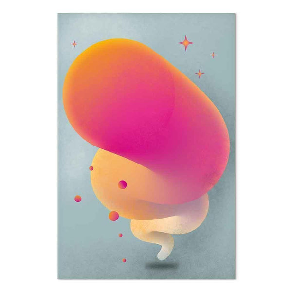 Quadro - Pink Streak (1 Part) Vertical