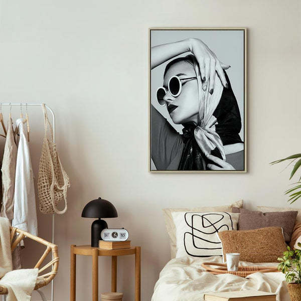 Quadro - Stylish Lady (1 Part) Vertical