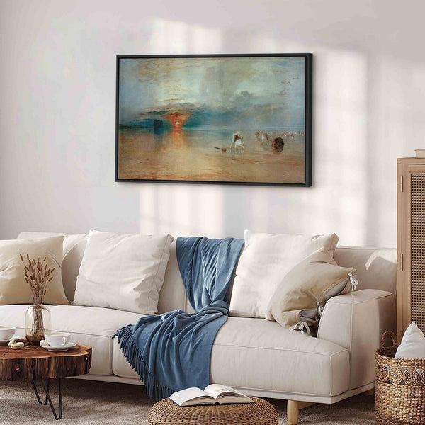 Quadro - William Turner – Calais Sands at Low Water