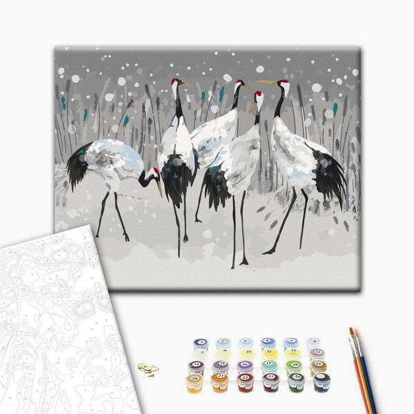 Quadro fai da te - Stork Family