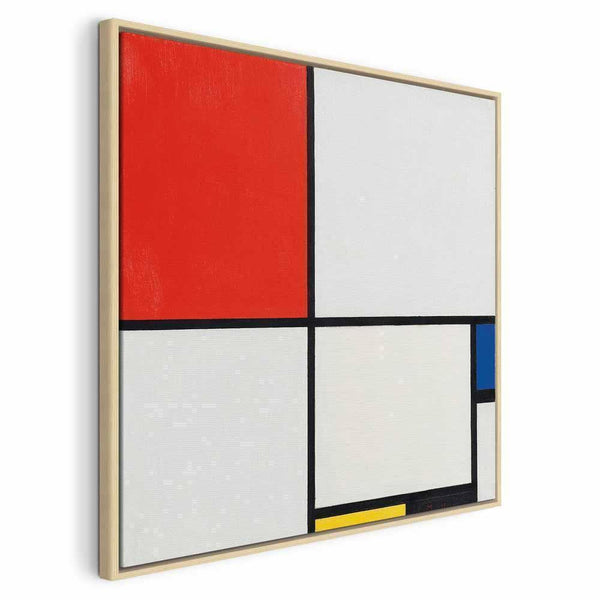 Quadro - Piet Mondrian – Composition No III, with red, blue, yellow and black