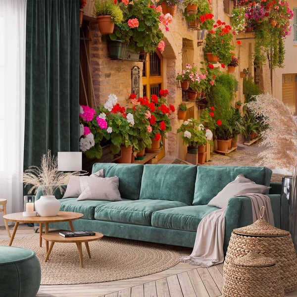 Carta da parati - The Alley in Spello (Italy)