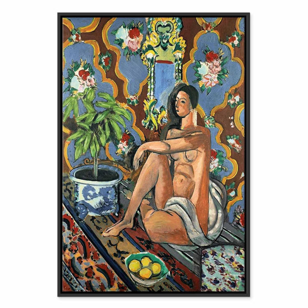 Quadro - Henri Matisse – Decorative Figure on Ornamental Ground