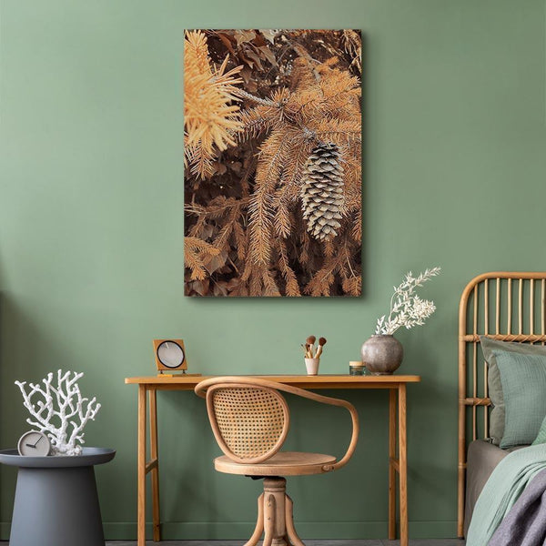 Quadro - Golden Cone (1 Part) Vertical