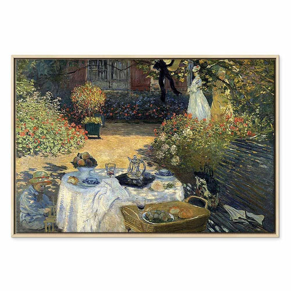 Quadro - Claude Monet – The Luncheon (Argenteuil)