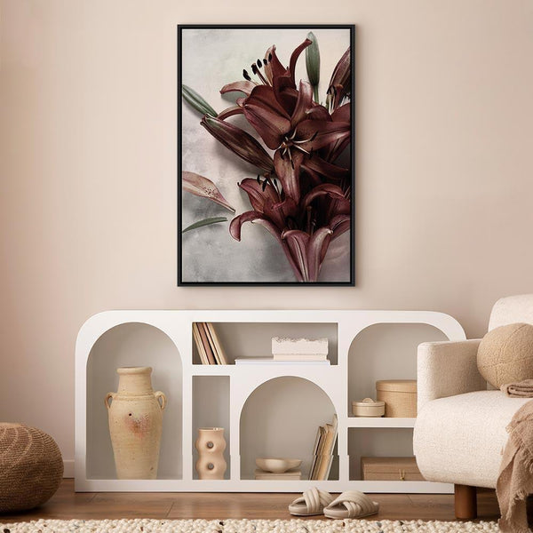 Quadro - Floral Form (1 Part) Vertical