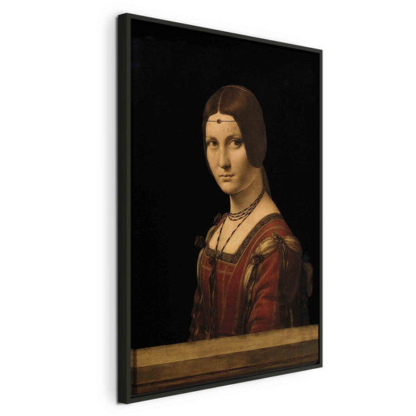 Quadro - Leonardo da Vinci – Beautiful Ferronière