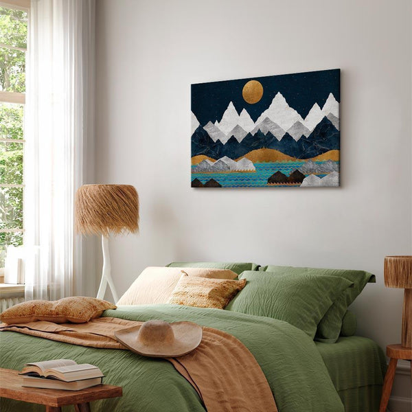 Quadro - Night in the Mountains (1 Part) Wide