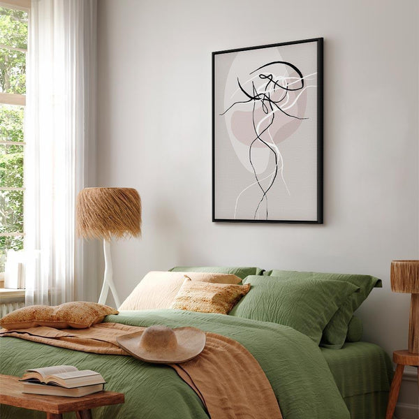 Quadro - Beige Energy (1 Part) Vertical