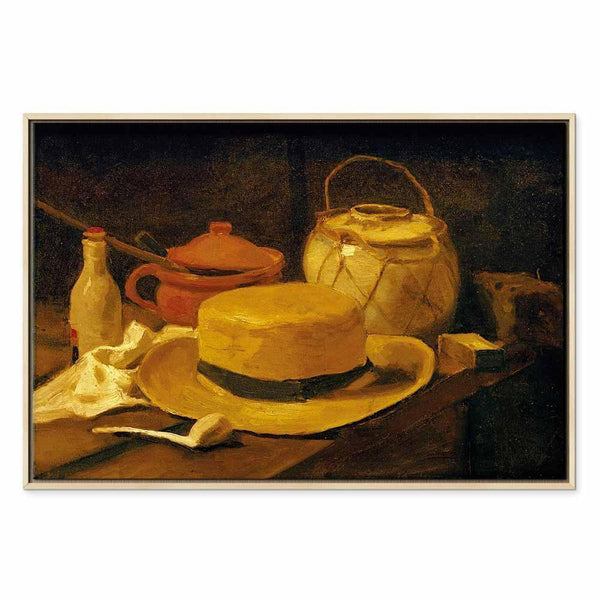 Quadro - Vincent Van Gogh – Still life with yellow straw hat