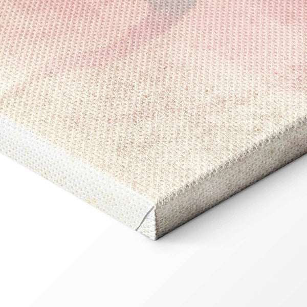 Quadro - Birds by the lake - herons painted in watercolour in delicate grey and pink colours