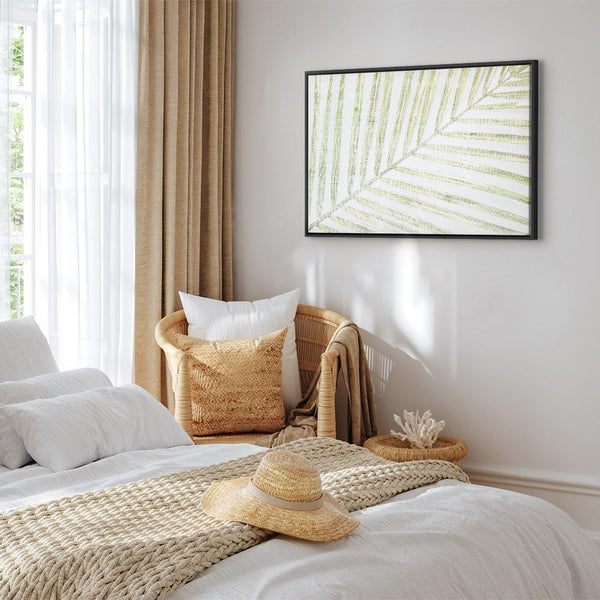 Quadro - Palm Leaf (1 Part) Wide