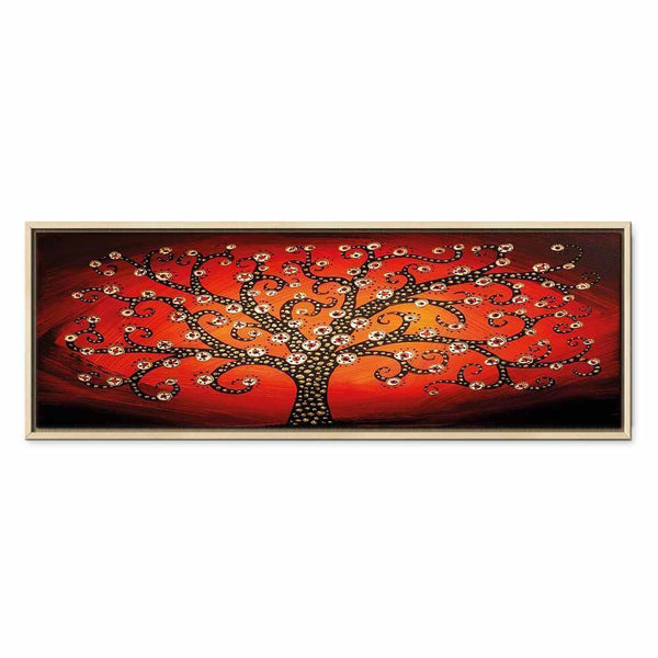 Quadro - Fiery Tree (1 Part) Narrow