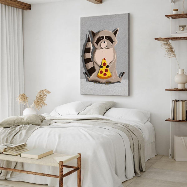 Quadro - Gourmand Raccoon (1 Part) Vertical