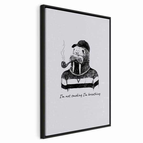 Quadro - I'm Not Smoking I'm Breathing (1 Part) Vertical