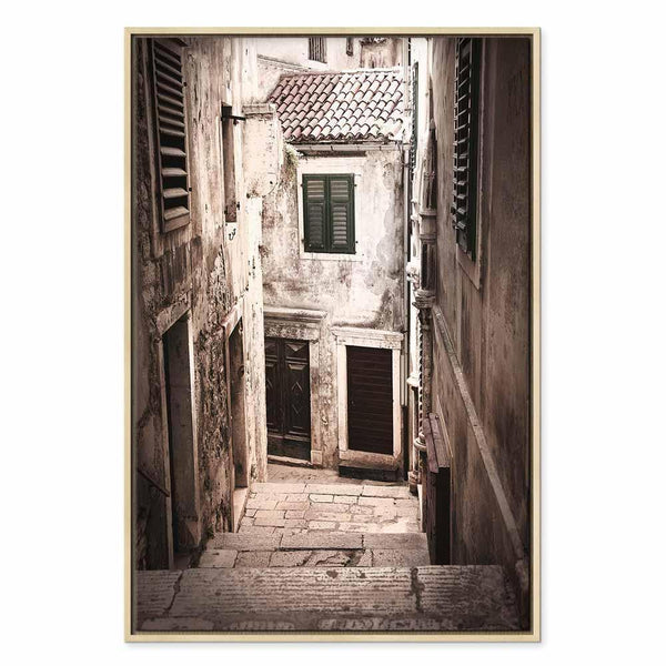 Quadro - Retro Alley (1 Part) Vertical