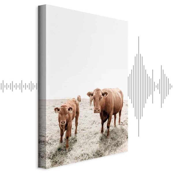 Quadro - Mother and Calf (1 Part) Vertical