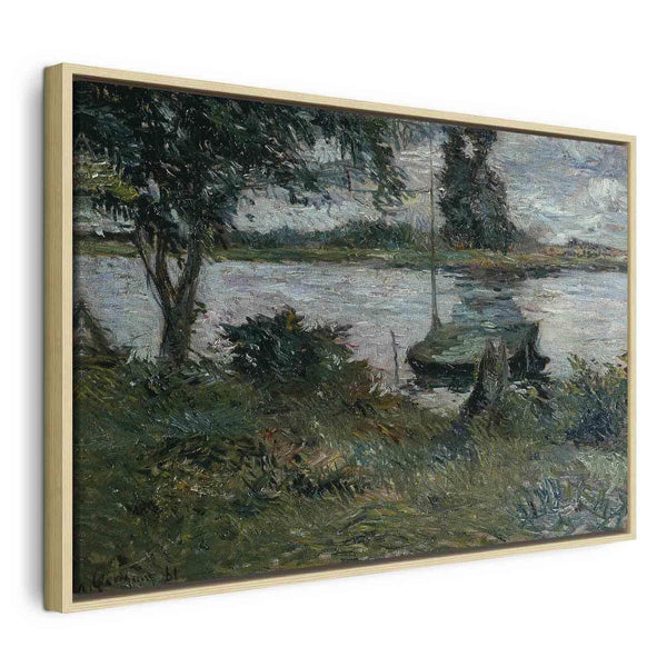 Quadro - Paul Gauguin – Flußufer