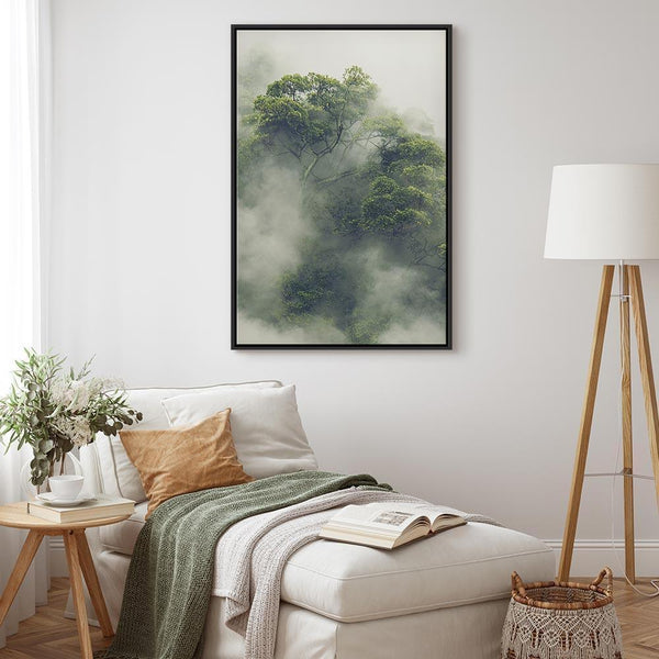 Quadro - Foggy Amazon (1 Part) Vertical