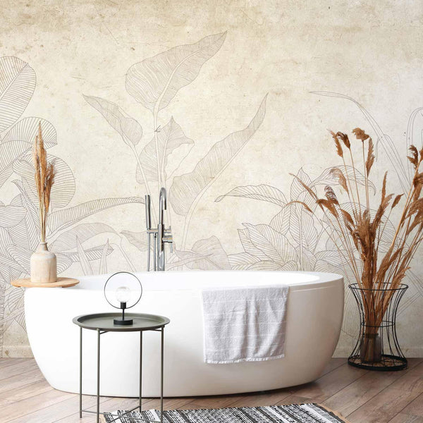 Carta da parati - Subtle Exotic Plants