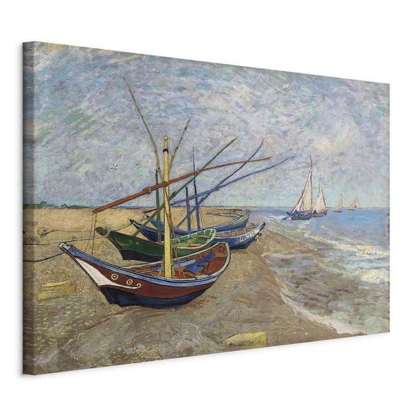 Quadro - Vincent van Gogh – Fishing Boats on the Beach
